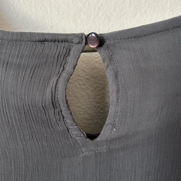 Sundance gray maxi dress size 14P - Picture 8 of 12